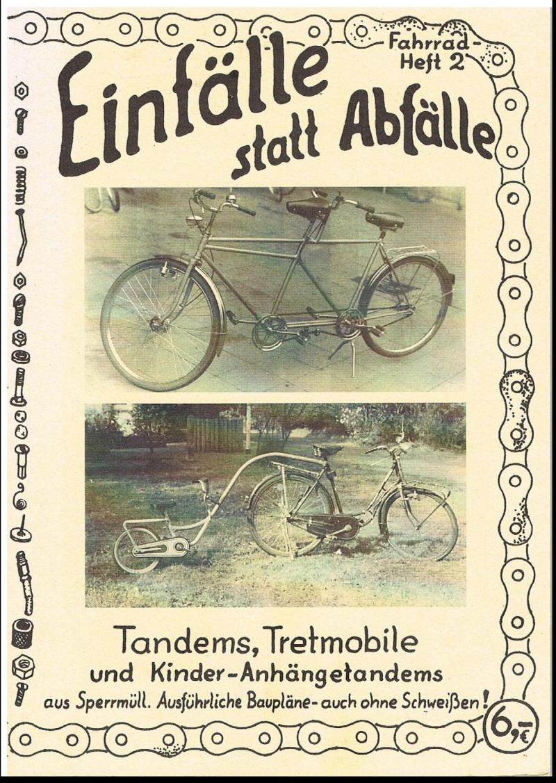 Tandems, Tretmobile und Kinder-Anhängetandems